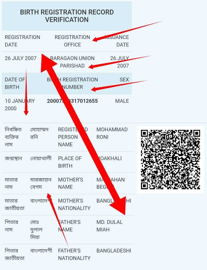 জন্ম নিবন্ধন যাচাই কপি ডাউনলোড