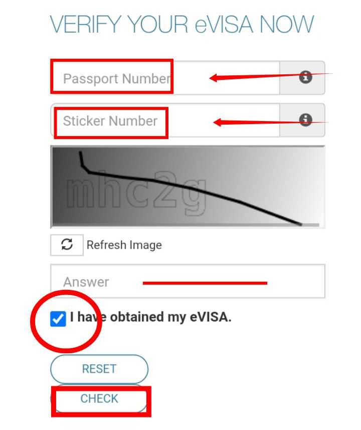 মালয়েশিয়া ই ভিসা চেক করার নিয়ম